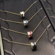 2026 BOUCHERON Single Diamond Time to Run Necklace Rotate Couple Clavicle Chain