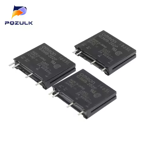 5PCS Relay Module G3MB-202P G3MB 202P DC-AC PCB SSR In 5V 12V 24V DC Out 240V AC 2A Solid State Rela