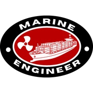 MARINE ENGINEER / MARINE TRANSPORTATION ENGINEER On Board Car Sticker Waterproof Weatherproof