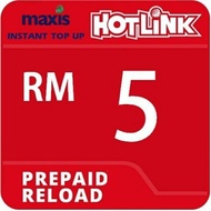 maxis RM5 instant prepaid reload