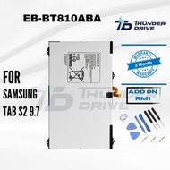 Thunder Drive Battery Compatible For Smsung Tab S2 9.7 EB-BT810ABA