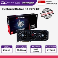 PowerColor Hellhound Radeon RX 9070 XT 16GB OC GDDR6 Graphics Card - RX9070 / 9070XT