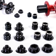 Adapter 8-11 Speed Aluminum Alloy Cap Thru Axle Adapter M10 To 12mm M9 To 15MM