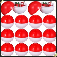 🎄🎅Ready Stock】  Capsule Toy Clear Capsules Small Containers Surprise Empty Gumball Vending Machines 