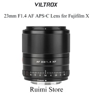 VILTROX 23mm f1.4 XF Auto Focus lens APS-C Large Aperture Lens for Fujifilm X-mount Cameras X-T3 X-P