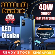 PD 40W 30000mAh Fast Charging Powerbank