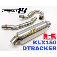 Project79 Kawasaki KLX150 / Dtracker Exhaust Full System Power Bomb Muffler Original Project79 QPM10