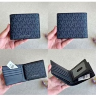 MK COOPER MEN WALLET NAVY