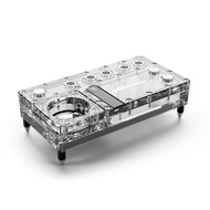 Core Distro Plate 240 Left with VPP/D5 Pump Mount Alphacool Core Distro Plate 240 Left with VPP/D5 P