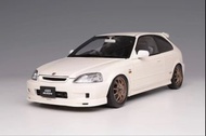 Motorhelix 1/18 Honda Civic Type R ek9 mugen