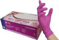Nitras Disposable Nitrile Gloves M, Pink (100 pcs.)