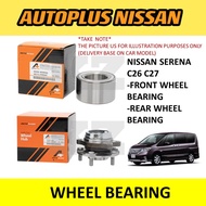 NISSAN SERENA C26 C27 - FRONT WHEEL BEARING / REAR WHEEL BEARING