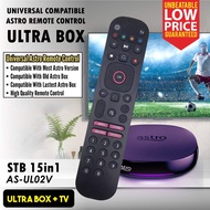 Replacement TV Remote Ultra Box UNIVERSAL SET UP BOX 15 in 1 / Alat Kawalan Jauh TV