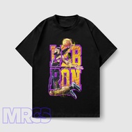 LeBron James Lakers NBA Oversize T-Shirt LeBron James Retro Basketball Oversize T-Shirt