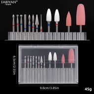 Nail Drill Bits Set Nail Drill Milling Cutter for Manicure Nail Art Rotary Bits Cuticle Clean Electr
