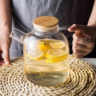 水果茶壺套裝直火玻璃日式家用耐熱蠟燭耐高溫涼開水壺涼水冷水杯