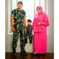 Baju Polisi Brimob Loreng anak Kostum brimob loreng untuk anak Baju