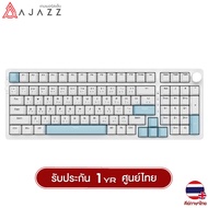 คีย์บอร์ดเกมมิ่ง Ajazz AK992 Tri-Mod No Light Version 99Key Gasket Mechanical Keyboard รับประกันสินค้า 1 ปี