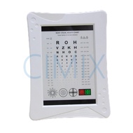 Ophthalmic equipment Near Vision Chart with LED light high quality far vision eye test chart
