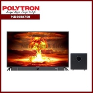 Polytron PLD50B8750 LED TV 50 inch CINEMAX SOUNDBAR