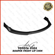 ◮ ☂ ▧ Toyota Vios 2013-2020 Bumper Front Lip Chin Body Kit (Black)