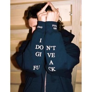 sm FW25 FW25 IDGAF Zip Up Hooded Sweatshirt