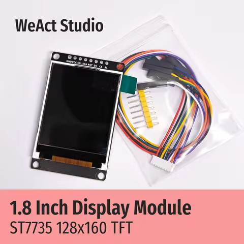 WeAct 1.8inch TFT Display Full Color LCD Module ST7735 Drive IC High Quality