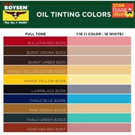 ✧﹍BOYSEN Oil Tinting Color Paint