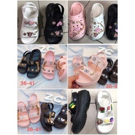 Crocs beads viral murah lock live