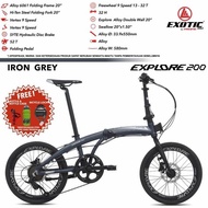 EXOTIC EXPLORE 200 20 inch sepeda lipat Pacific Alloy Dewasa Remaja