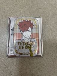 排球少年 黑尾燙金方 有原袋