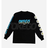 LONGSLEEVE BUNGA, SABAH, BAJU HAWAI,SABAH BKI
