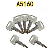 20/10/5/2/1pcs A5160 Ignition Keys for Mitsubishi F G Series Forklift 91A07-01910 Lift Truck