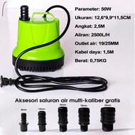 Pompa Air Celup Akuarium 20 Tahun Awet | Daya Hisap Kuat Serbaguna Submersible Pump Mesin Pompa Air 