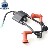 6F6-85530-01 Ignition Coil Assy for Yamaha Outboard Engine 2 stroke 40HP E40G E40J 6F6-85530 boat mo
