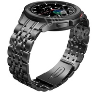 [HOT JUXXKWIHGWH 514] ปลายโค้งโลหะสำหรับ Samsung Galaxy Watch 5 Pro 40มม. 44มม. 4คลาสสิก46มม. 42มม. สายรัดข้อมือไม่มีช่องว่างสร้อยข้อมือสแตนเลส