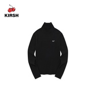 [KIRSH] เสื้อยืดคอเต่าพื้นฐานเชอร์รี่ | ฤดูหนาวที่23AW