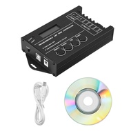TC420 Time programmable RGB LED Controller DC12V-24V 5 Channel LED Timing dimmer