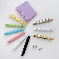 M5 Binder Macaron Color Color Color Five-Hole A8 Mini Metal Clip M5 Binder Binder Binder Accessories