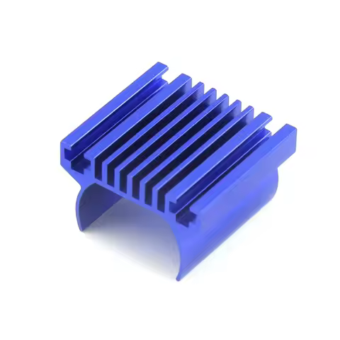 TRX4M 180 Motor Cooling Heat Sink For TRX4 TRX4-M 1/18 RC Crawler Car Upgrade Parts Accessories - Bl