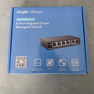 RUIJIE REYEE RG-ES205GC 10Gbps 5-Port network Switch, Smart Smart Cloud management