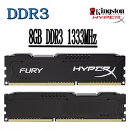 Kingston HyperX Fury DDR3 RAM 8GB DDR3 1333MHz PC3-10600U 1.5V Desktop Memory Computer RAM CL9