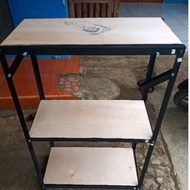 Multipurpose shelf L50cm W30cm H80cm / Multipurpose stacking shelf / Disassembled shelf / Storage sh