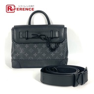 LOUIS VUITTONRFIC Monogram Eclipse Steamer PM 手提包