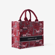 [tolupitu] THE TOILE MINI CANVAS TOTE BAG Christy NG 100%Original