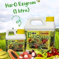 FAST DELIVERY BAJA EZIGROW 1 LITER HAI O MURAH - VITAMIN POKOK BUAH, SAYUR, BUNGA, SAWIT, PADI