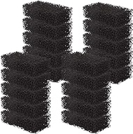 LTWHOME Replacment Carbon Foam Filter Pads Fish Tank Media Fits For Juwel Compact Super Filters/S (Pack Of 20)