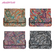 Elegant Embroidered Leather Casing For IQO Iluma Prime Anti-drop Protective Case With Magnetic Flip 