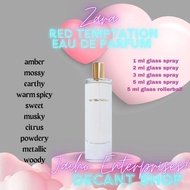 Decant or Takal Authentic Perfume Collection Zara Red Temptation EDP 1-5ml