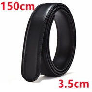 Big Size(No Buckle Head included)Men Ratchet Leather Belts Strap Replacement with 100% Genuine Leath